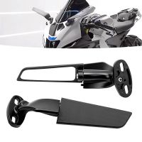 For Suzuki GSXR 600 750 1000 GSX1300R GSX650F GSX-R Motorcycle Mirror Modified Wind Wing Adjustable Rotating Rearview Mirror Mirrors