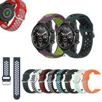 สายนาฬิกาซิลิโคนอ่อนนุ่ม22มม. สำหรับ Ticwatch Pro 3 E2 S2 GTX