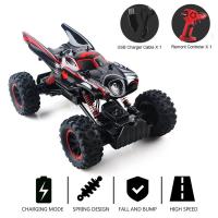 รถบังคับวิทยุ รถไต่หิน ล้อลุยหิมะ มาพร้อมล้อสำรอง 4 ล้อ RC Cars 4WD Remote Control Car Offroad Climbing 1:14