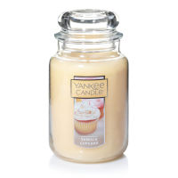 Large Jar Candle Vanilla Cupcake