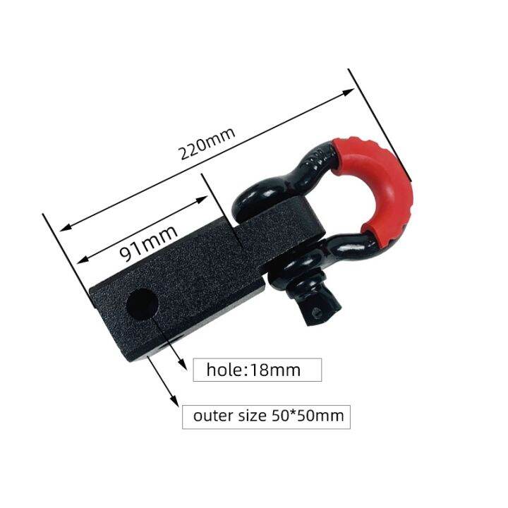 new-4-75-ton-receiver-d-ring-hitch-trailer-hitch-bow-shackle-tow-towing-bar