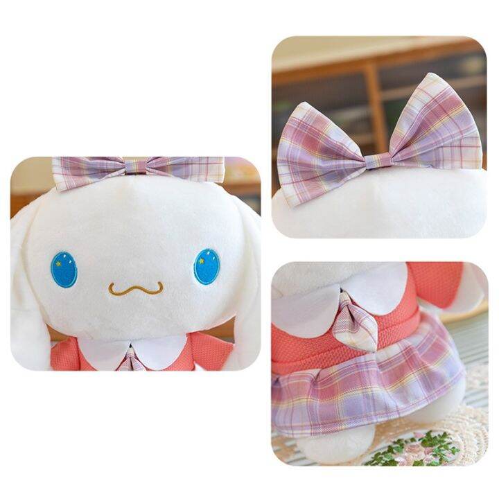 shuaiyi-cinnamoroll-boneca-de-pel-cia-para-meninas-travesseiro-recheado-desenhos-animados-brinquedo-bonito-plushie-decora-o-do-quarto-anime-anivers-rio-e-presente-natal