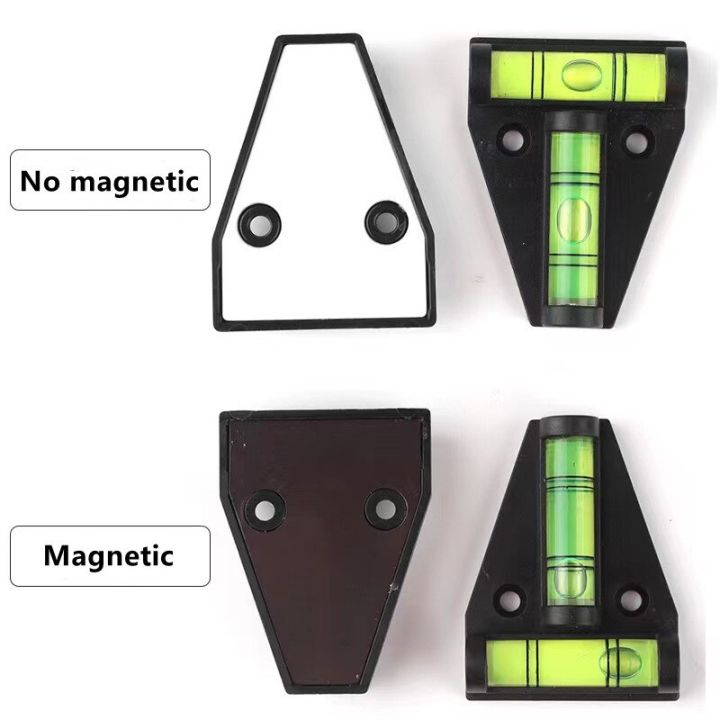 magnetic-t-type-spirit-level-bubble-scope-triangle-vertical-horizontal-level-bubble-inclinometer-bubble-shell-measuring-tools