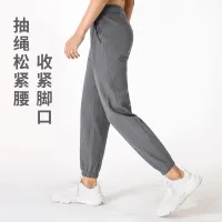 [COD] Ningbo Dashu autumn and winter waffle gray sports womens loose slimming casual yoga