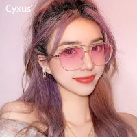 [ใหม่] Cyxus Photochromic แว่นตากันแดดสำหรับผู้หญิงผู้ชาย TR กรอบแว่นตาแฟชั่นเปลี่ยนสี Aviator แว่นตา UV400 ป้องกันขับรถกลางแจ้ง 1044/1045