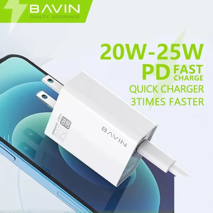 Gdplus Bavin Pc Pd Qc Fast Charging Charger Adapter W W