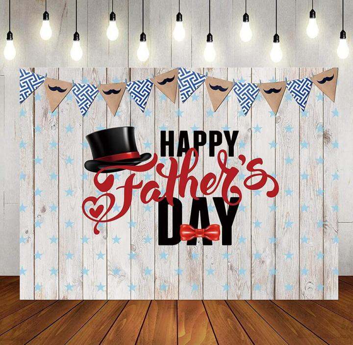 7x5ft Happy Father's Day Photography Backdrop Decoration Fixing Tools 