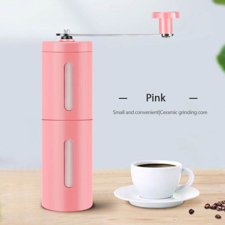 hot-new-เครื่องบดกาแฟแบบแมนนวล-electroplated-ปลอดสารพิษเกรดอาหาร-plastichandle-เครื่องบดกาแฟ-capacityhome