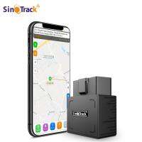 OBD II GPS Tracker 16PIN OBD Plug Play รถ GSM OBD2อุปกรณ์ติดตาม GPS Locator OBDII พร้อมซอฟต์แวร์ออนไลน์ IOS Andriod APP