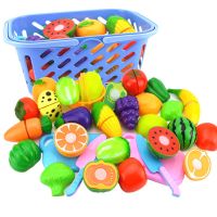 Pretend Play Set Cutting Fruits Vegetables kids Kitchen Toys Children Play House Toy Pretend Playset Kids Educational Toys