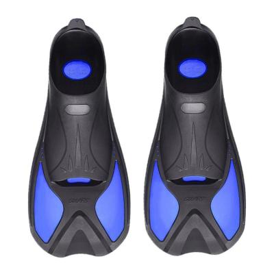 Short Swim Flippers Light in Weight Short Swimming Flipper Professional Swimming and Diving Equipment Short Swim Fins Suitable for Adult Men and Women refined