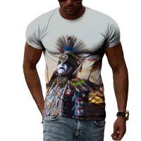 Summer Fashion Personality Painting graphic t shirts For Men Casual Taste O-neck Print T-shirt Trendly Hip Hop street style Tee