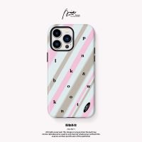 chunkao15835252 เคส ไอโฟน ลายกาแฟชมพู Apple 14promax เคสมือถือ iPhone13Pro ฟิล์มทูอินวัน Apple 12/11 รวมทุกอย่าง