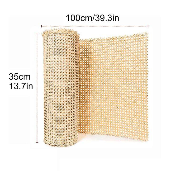 Wicker Cane Strap Rattan Mesh Roll Sheet bing Caning Material For