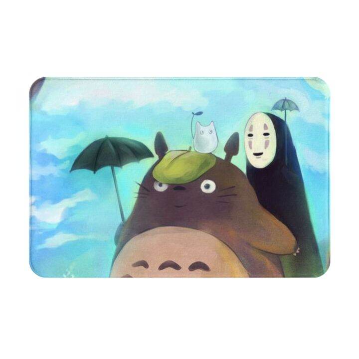 totoro-พรมห้องน้ำในร่มและกลางแจ้ง40-60ซม-เสื่อกันลื่น-เสื่อปูพื้นพรมหน้าประตู