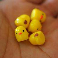 ลูกเจี๊ยบอ้วนกลมจิ๋ว แพ็ค 5 ตัว mini yellow chicks pack×5