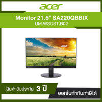 Monitor Acer LED 21.5” SA220QBbix PSI,60Hz (UM.WS0ST.B02) ประกันศูนย์ไทย