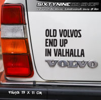 Volvo สติกเกอร์  Stickers for Volvo,  Vikings Sticker,  Old Volvos End Up In Valhalla,  volvo car decal, vinyl  sticker,