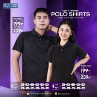 เสื้อโปโลแกรนด์สปอร์ต รหัสสินค้า : 012586 ,012786 สีดำ