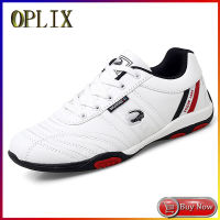 OPLIX Original golf shoes รองเท้ากอล์ฟกันน้ำ Spikeless สำหรับผู้ชายกลางแจ้งฤดูใบไม้ผลิฤดูร้อนน้ำหนักเบาเทรนเนอร์กอล์ฟรองเท้าผู้ชายรองเท้าผ้าใบกีฬา