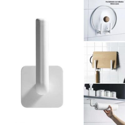 【YF】 L-shaped Hooks Non-punching Plastic Behind The Door Adhesive Multifunctional Hanging Racks Bathroom Kitchen Storage