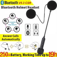 ✣♙❧ BT30 Bluetooth Motorcycle Helmet Headset BT5.3 Wireless Riding Headphone Anti-interference Motor Bike Handsfree Skiing Earphone