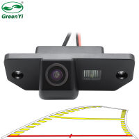 New HD Vehicle Dynamic Trajectory Parking Line Car Reverse Backup Rear View Camera For Ford Focus Mondeo C-Max 2000-2010