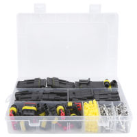 352Pcs ขั้วต่อสายไฟรถยนต์กันน้ำ HID Saled Connect Terminal Blocks Set