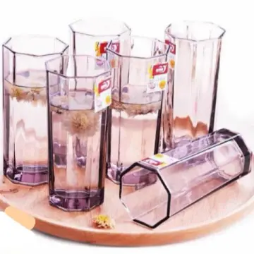 Generic Ice Cream Glass Ware Set {Transparent Glass Cup 6pcs}