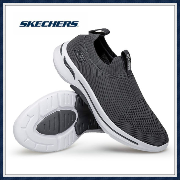 Skechers_Gowalk 5 men shoes sport Sneakers man Black shoes canvas shoes  running shoes black shoe men big size shoes 45 46 47 48 Walking shoes |  