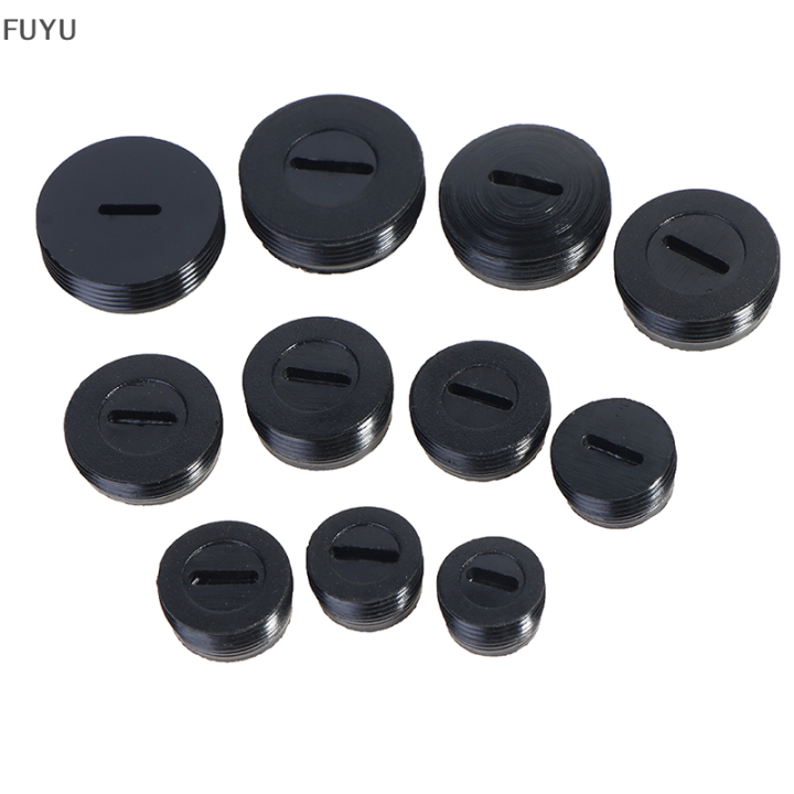 fuyu-ที่ใส่แปรงคาร์บอนสกรูพลาสติกสีดำขนาดเส้นผ่าศูนย์กลาง12mm-13mm-14mm-15mm-16mm