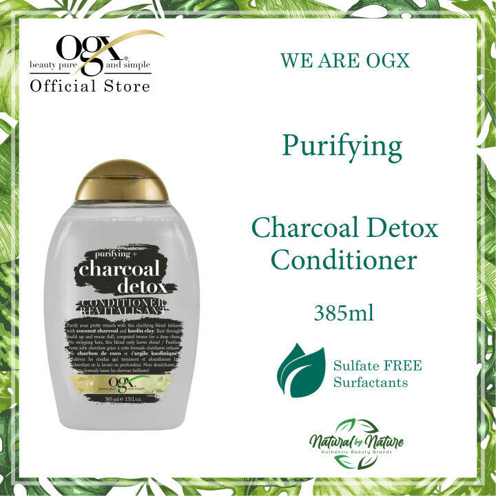 OGX Charcoal Detox Conditioner 385 ml Lazada PH