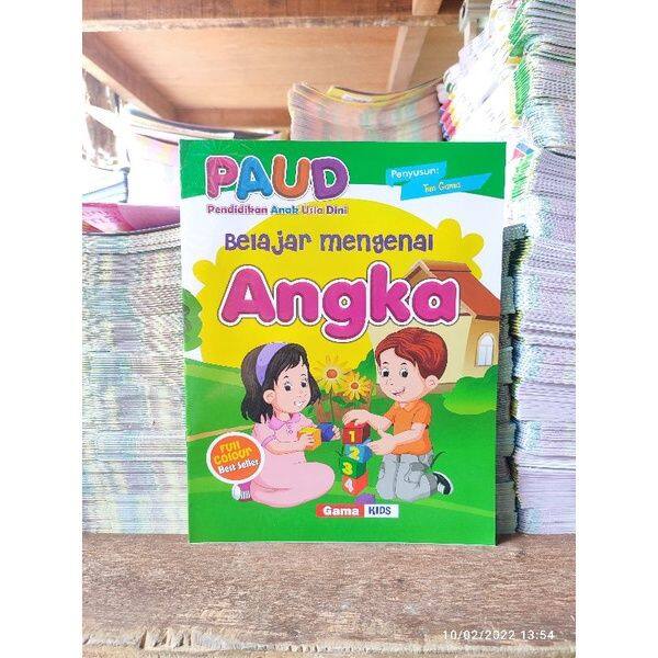 BUKU ANAK - BELAJAR MENGENAL ANGKA UNTUK ANAK PAUD FULL COLOR | Lazada ...