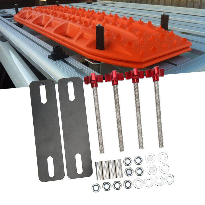 Traction Board Mounting Kit Impact Resistant Adjustable Traction Board