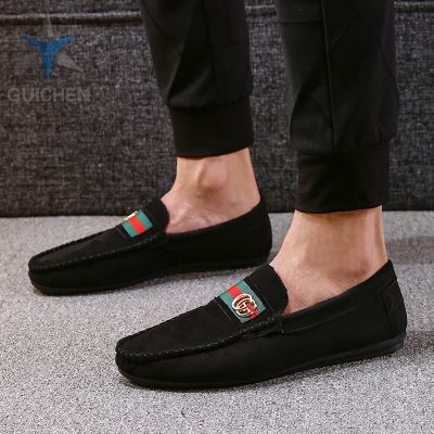 GC รองเท้าคัชชู รองเท้าโลฟเฟอร์หนัง สีดำ สำหรับผู้ชาย รองเท้าหนังแฟชั่น loafer 01