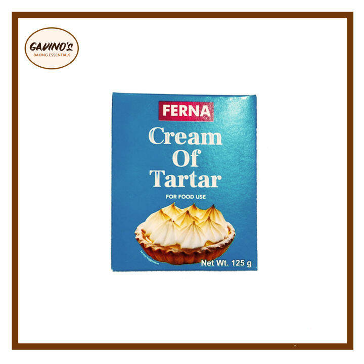 Gavinos Ferna Cream of Tartar 125g Ferna use as a leavening agent to