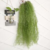 hot【cw】 85cm Air Vine Hanging Rattan Wedding Garden Wall Decoration Artificial Plastic