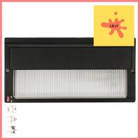 ไฟผนังนอก LM2007 LIGHT MOS พลาสติกอะคริลิก(PMMA) โมเดิร์น สีดำOUTDOOR WALL LAMP LIGHT MOS LM2007 PLASTIC/ALUMINIUM MODERN BLACK **ลดราคาจัดหนัก **