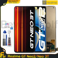 Beyondwolf หน้าจอ TFT 6.62นิ้วสำหรับ Realme GT Neo2/GT Neo 3T/Q5 Pro แทนการประกอบสำหรับจอแสดงผล LCD แบบสัมผัสหน้าจอ Digitizer Realme GT Neo 2 GT Neo 3T Q5 RMX3372 RMX3371 RMX3372 LCD