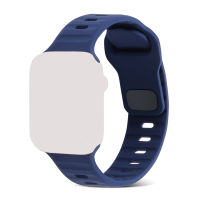 สายคล้องสําหรับ applewatch strap band  series 8 7 45mm 41mm, Ultra 49mm, series 6/5/4/SE 44mm 40mm, series 321 42mm 38mm, Silicone Rubber Sports Band only, [ ไม่รวม นาฬิกา ]