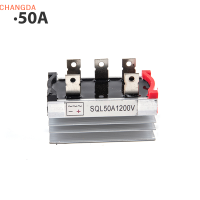 ?【Lowest price】CHANGDA SQL 1000V high current Three Phase rectifier Bridge 10A 20A 35A 50A โมดูลไดโอด