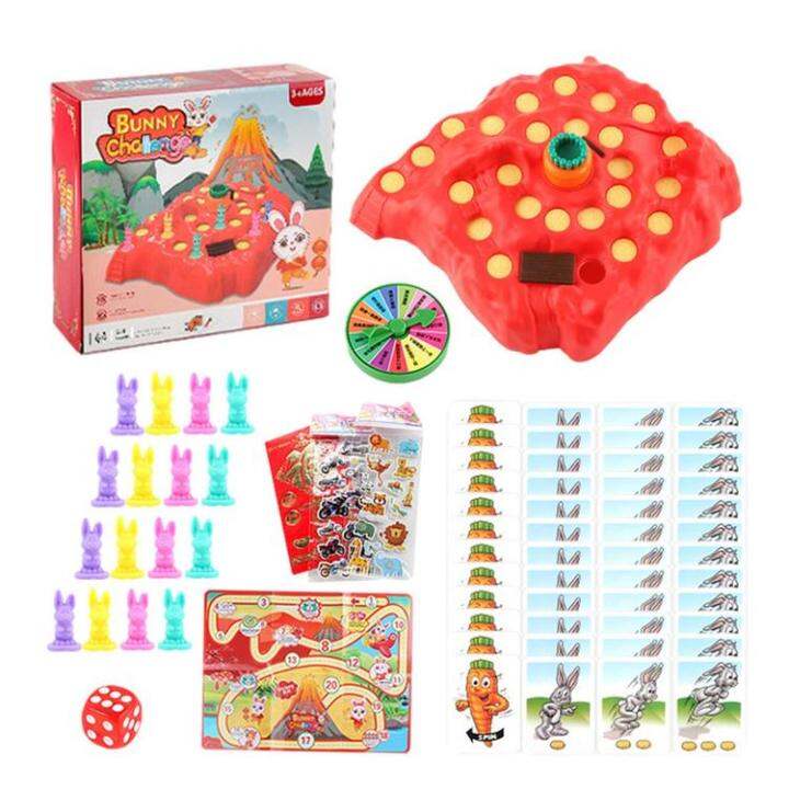bunny-game-for-kids-educational-fun-party-parent-child-family-game-defend-the-carrot-developmental-board-game-for-preschoolers-toddler-boys-and-girls-polite