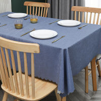 【NEW】【Penghantaran Privasi Tinggi】 Wholesale Thickened Waterproof Restaurant Ho Tablecloth Home Nordic Simple PVC Rectangular Dining Table Tablecloth Table Mat