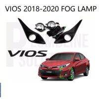 (Ssklo) Toyot A Vios 2017เป็นต้นไป2018 2019 2020 OEM หมอก/หมอก/กันน้ำ Foglamp ชุด Foglight Assembly ชุด1คู่ Foglamp ด้วยหลอดไฟ,สายรัด,รีเลย์,Wirings,สวิตช์เคสกรอบ