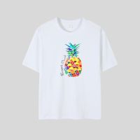 coco  Pineappleพร้องส่งเสื้อยืดสกรีนเเฟชั่น ผ้าคอตตอน100%⚡️ พร้อมส่ง⚡️เสื้อทีเชิร์ตเสื้อยืดคอกลมแฟชั่น