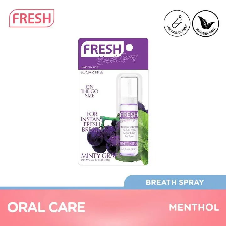 E"&Fresh Breath Spray Minty Grape Lazada PH
