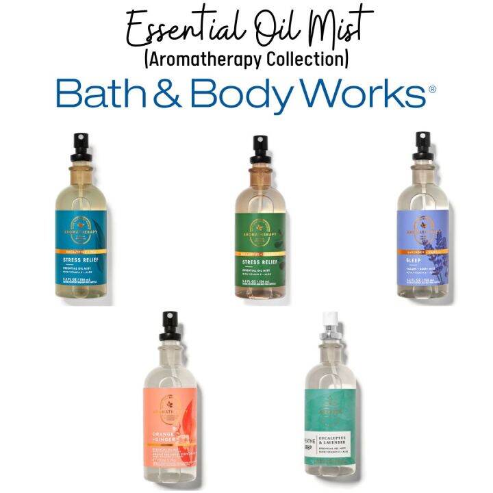 BATH and BODY WORKS Essential Oil Mist Eucalyptus + Spearmint / Eucalyptus Tea (Aromatherapy
