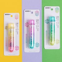 Colorful 2-in-1 Correction Tape &amp; GlueTape Roller Dry Quackly Correction Tape Double Sided Glue Tape School Stationery Office Correction Liquid Pens