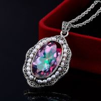 ♦∋ Parcelot Necklace Pendants Stone Real Pendants Wedding Jewelry