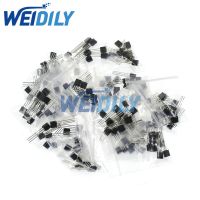 180PCS Transistor Assorted Kit 2N2222 S9012 S9013 S9014 9015 9018 A1015 C1815 A42 A92 2N5401 5551 A733 C945 8050 S8550 3906 3904